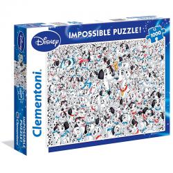 Puzzle Imposible 101 Dalmatas Disney 1000pzs - Imagen 1
