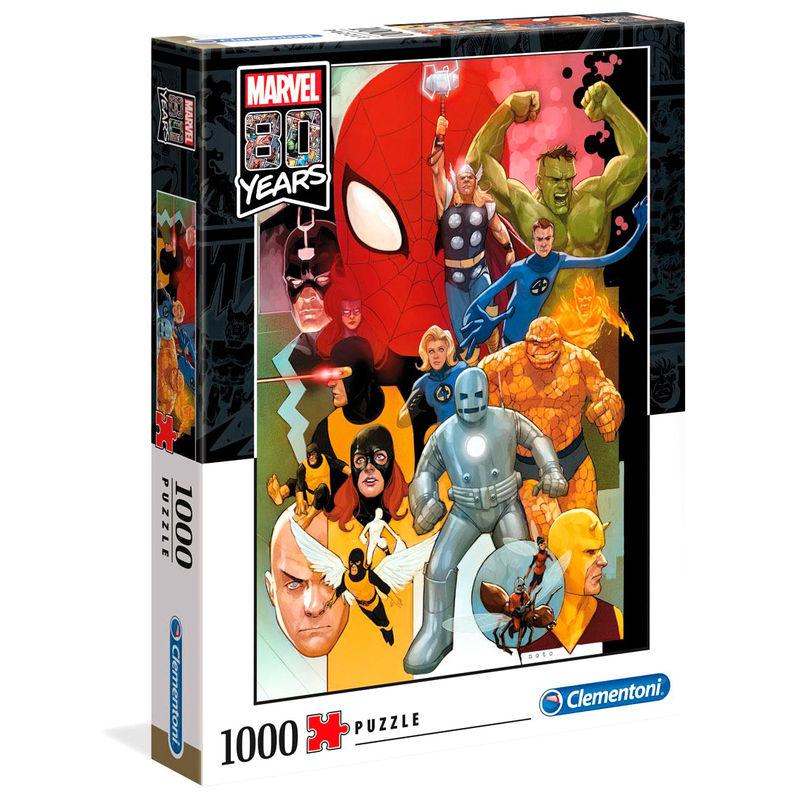 Puzzle Marvel 80 Years 1000pz - Imagen 1