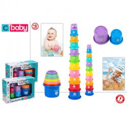 Set torre cubos bebe - Imagen 2
