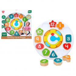 Reloj actividades madera - Imagen 1