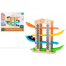 Pista Coches madera - Imagen 1