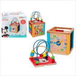 Cubo Multi Actividades Baby Disney madera - Imagen 1