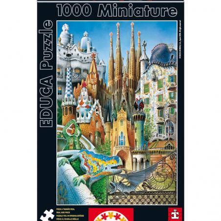 Puzzle Collage Gaudi 1000pzs - Imagen 1