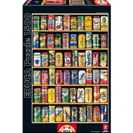 Puzzle Latas 1500pzs - Imagen 1