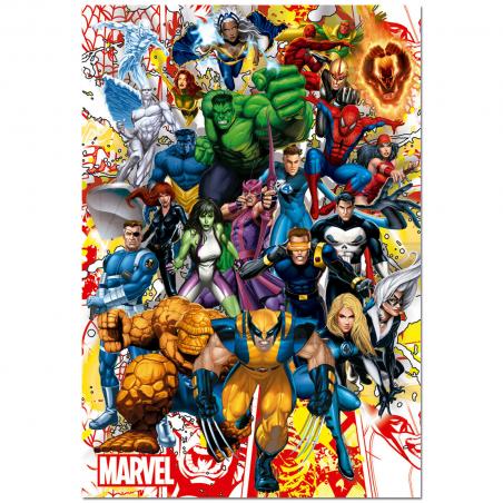Puzzle Heroes de Marvel 500pzs - Imagen 1
