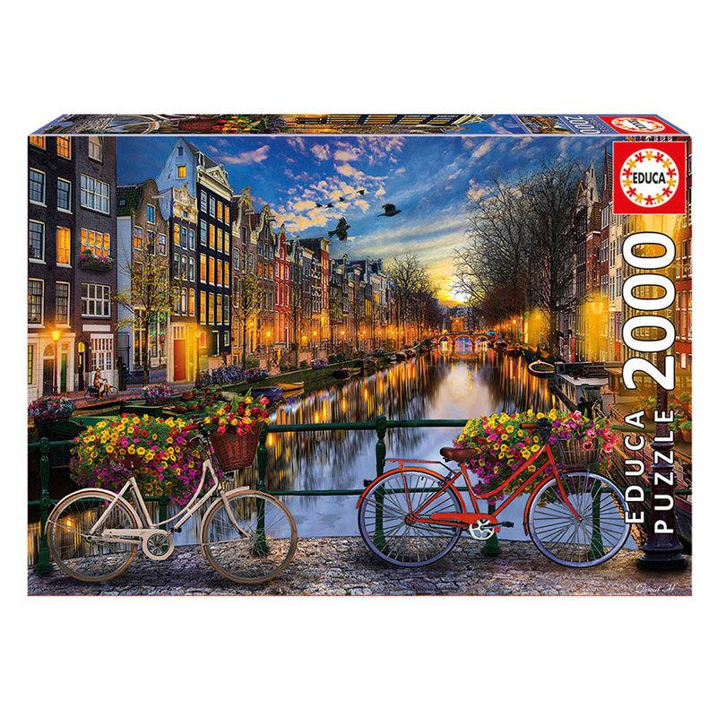 Puzzle Amsterdam 2000pzs - Imagen 1