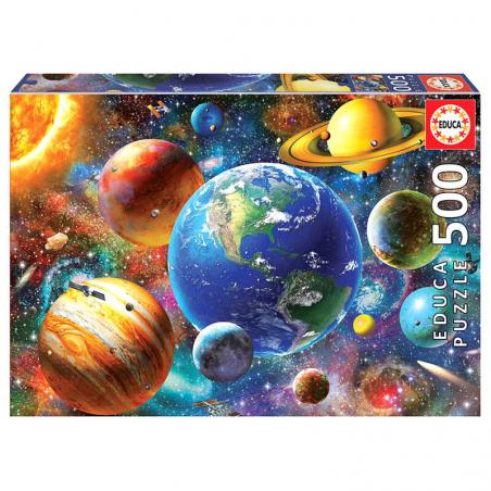 Puzzle Sistema Solar 500pzs - Imagen 1
