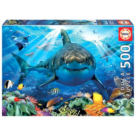 Puzzle Gran Tiburon Blanco 500pzs - Imagen 1