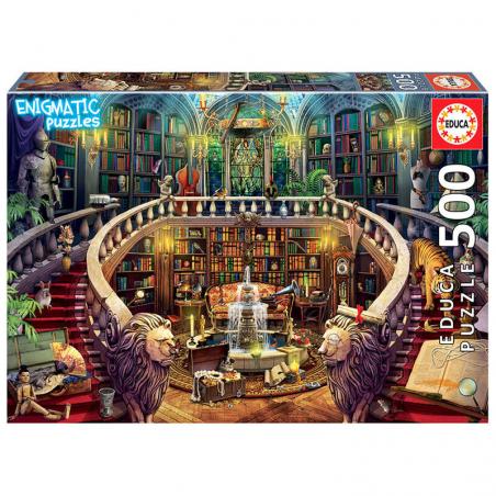 Puzzle Enigmatic Biblioteca 500pcs - Imagen 1