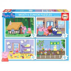 Puzzle Progresivo Peppa Pig 20-40-60-80pzs - Imagen 1