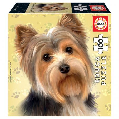 Puzzle Yorkshire Terrier 100pzs - Imagen 1