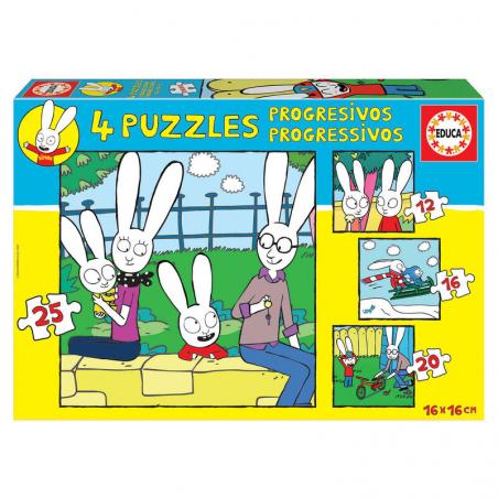 Puzzle Progresivo Simon 12-16-20-25pcs - Imagen 1