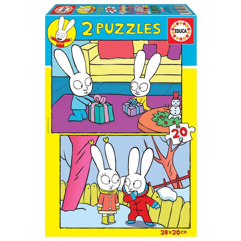Puzzle Simon 2x20pcs - Imagen 1