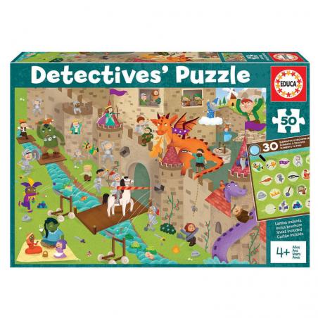 Puzzle Detectives Castillo 50pzs - Imagen 1