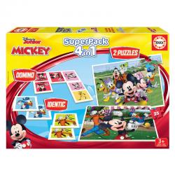Super pack 4 en 1 Mickey and Friends Disney - Imagen 1