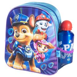 Mochila 3D Patrulla Canina Paw Patrol + cantimplora 31cm - Imagen 1