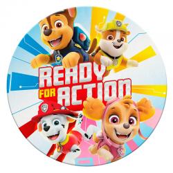 Toalla redonda Patrulla Canina Paw Patrol microfibra - Imagen 1