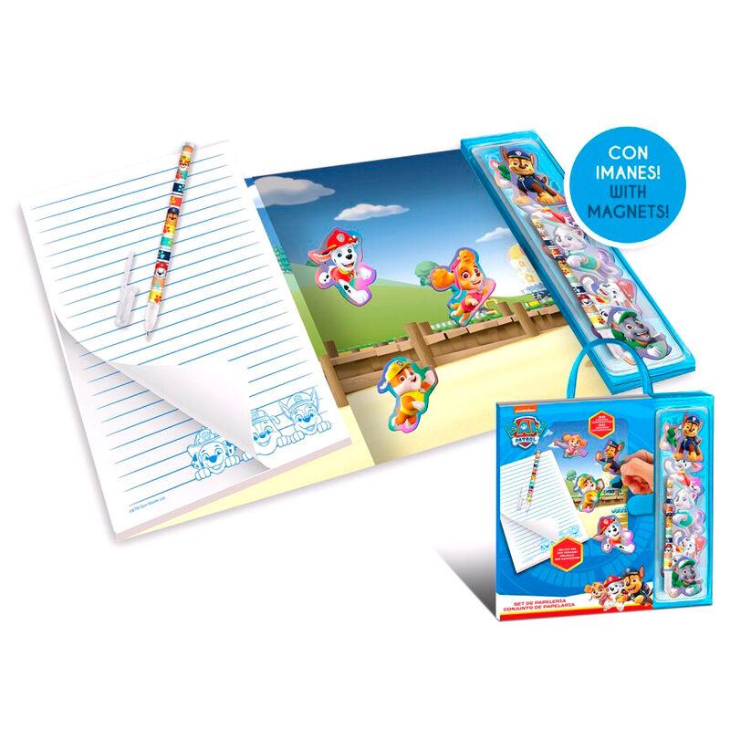 Set papeleria Patrulla Canina Paw Patrol imanes - Imagen 1