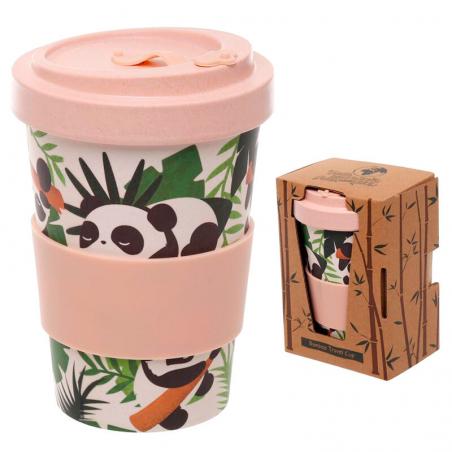 Taza viaje Panda bambu - Imagen 1