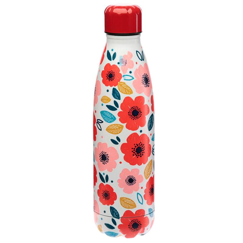 Botella acero inoxidable Amapolas - Imagen 1