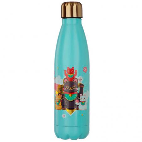 Botella acero inoxidable Maneki Neko - Imagen 1