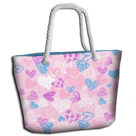 Bolsa playa Hearts - Imagen 1