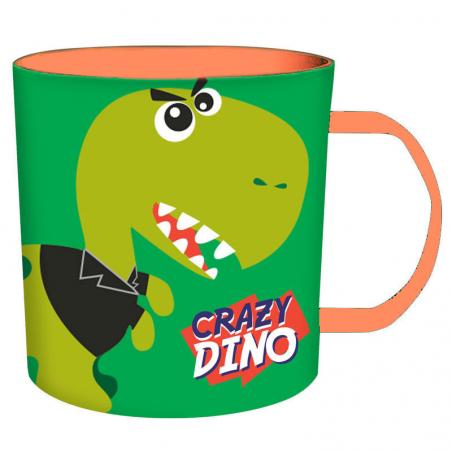 Taza Crazy Dino microondas - Imagen 1