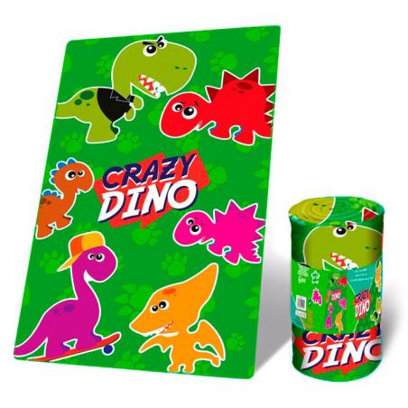Manta polar Crazy Dino - Imagen 1