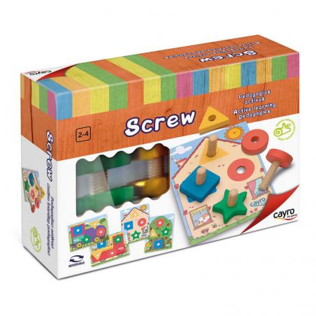 Juego Screw Montessori - Imagen 1