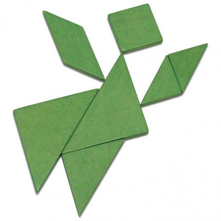 Tangram madera infantil - Imagen 1