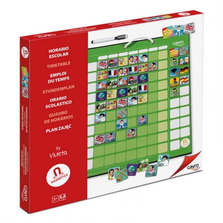 Horario Escolar Magnetico - Imagen 1