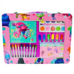 Maletin artista Poppy Trolls ventana metalico - Imagen 1