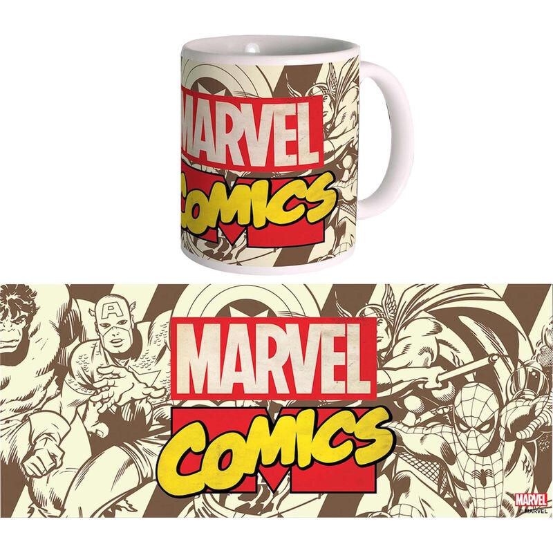 Taza Retro Marvel Comics - Imagen 1