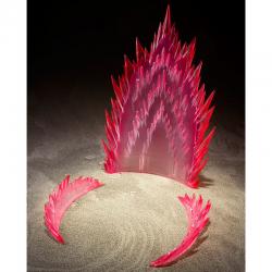 Accesorio figuras Aura de Energía Roja - Imagen 1