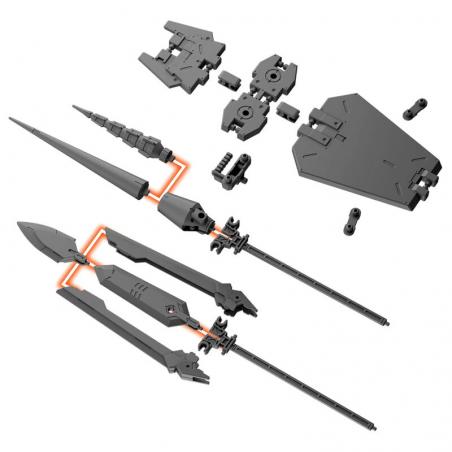 Model Kit Set 3 Options Parts - Imagen 1