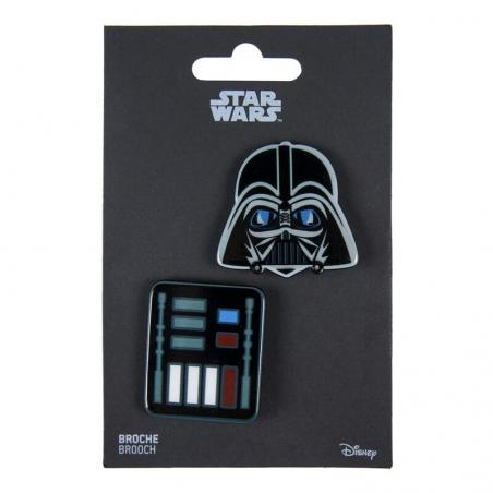 Set 2 broches Darth Vader Star Wars - Imagen 1