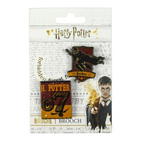 Set 2 broches Harry Potter - Imagen 1