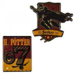 Set 2 broches Harry Potter - Imagen 2