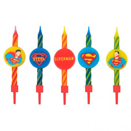 Blister 10 velas Superman DC Comics - Imagen 1