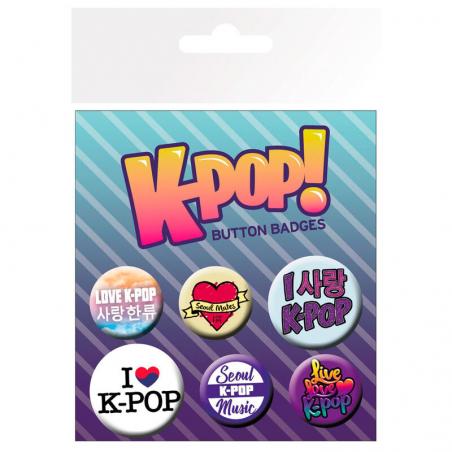 Set chapas Mix K POP - Imagen 1