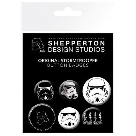 Set chapas Mix Original Stormtrooper - Imagen 1