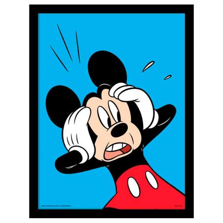 Cuadro Mickey sorprendido Disney - Imagen 1