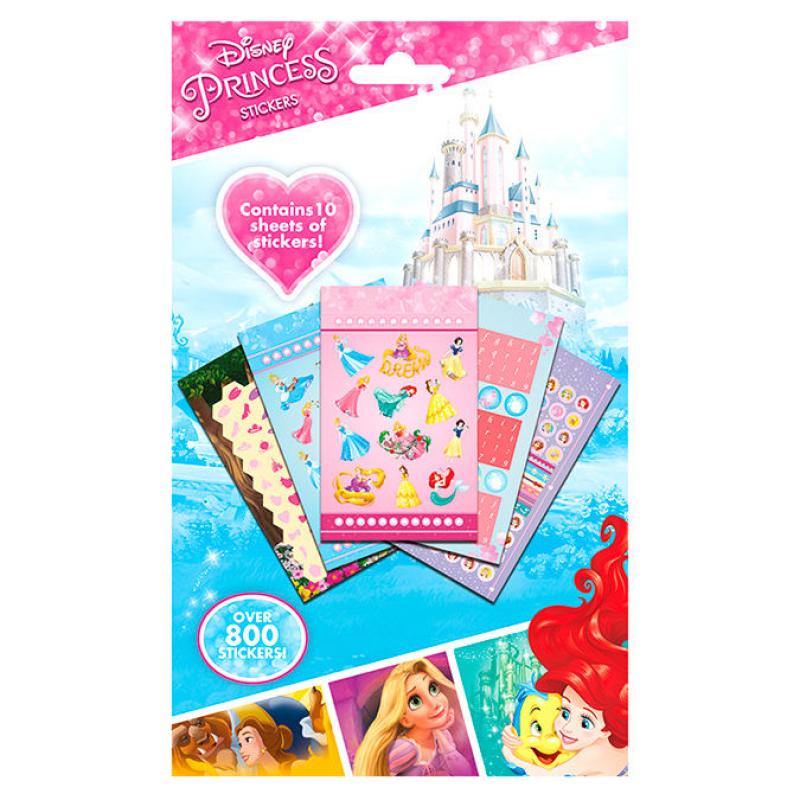 Set 800 pegatinas Princesas Disney - Imagen 1