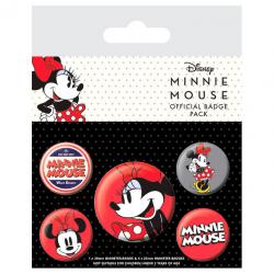 Set 5 chapas Minnie Disney - Imagen 1