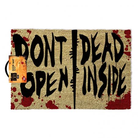 Felpudo The Walking Dead Dont Open Dead Inside - Imagen 1