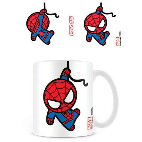 Taza Kawaii Spiderman Marvel - Imagen 1
