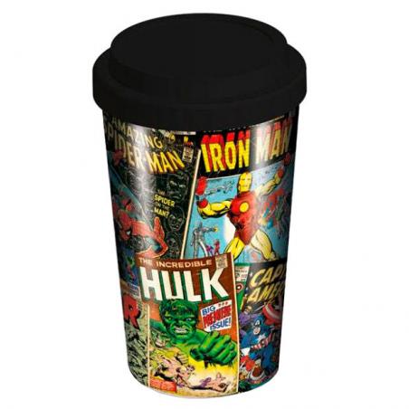 Taza viaje Portadas Comic Marvel - Imagen 1