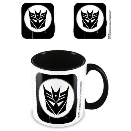 Taza Autobots Stencil Transformers - Imagen 1