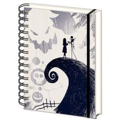 Cuaderno A5 Jack & Sally Pesadilla Antes de Navidad Disney - Imagen 1