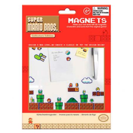 Set imanes Super Mario Bros Nintendo - Imagen 1